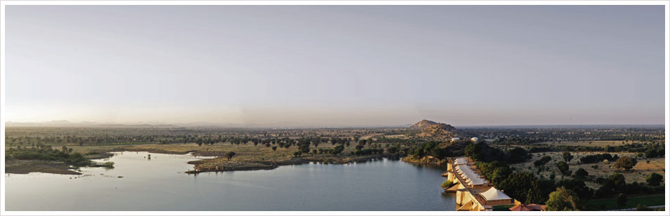 Chhatra Sagar - Bird's eye view